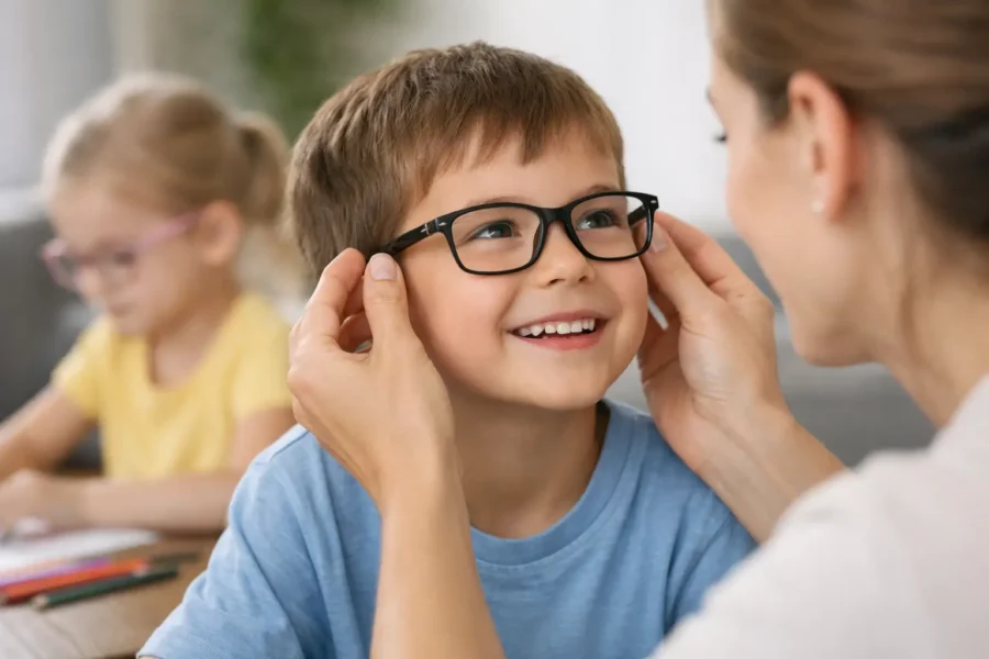 Children Adapting to First Glasses and What Helps