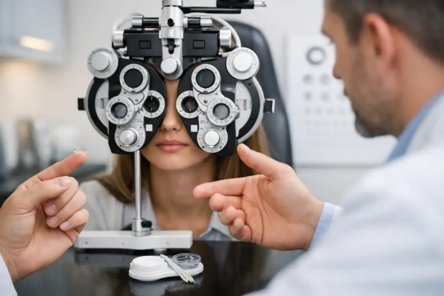 Eye Test for Contact Lens Wearers Explained
