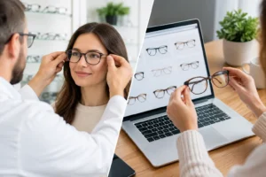 Optician Versus Online Glasses - Which Is Right?